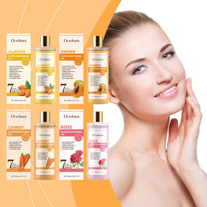 OceAura 7 Day Nourishing Beauty Oils - PAPAYA