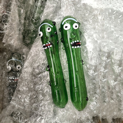 Cucumber Glass Herb Pipe