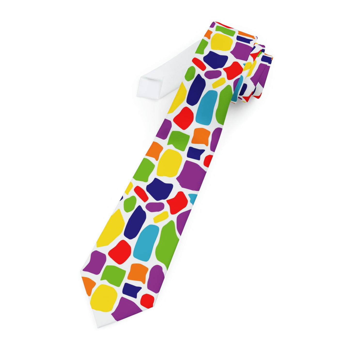 Rainbow Pattern Necktie