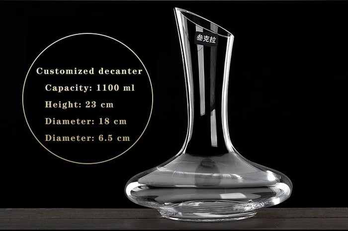 Abstract Wine Decanter