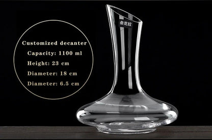 Abstract Wine Decanter