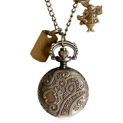 Vintage Small Alice Pocket Watch