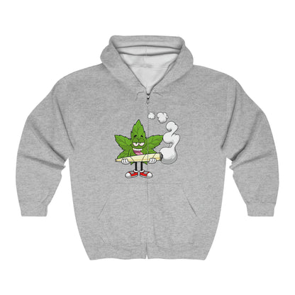 Funny Weed Guy Hooded Sweatshirt