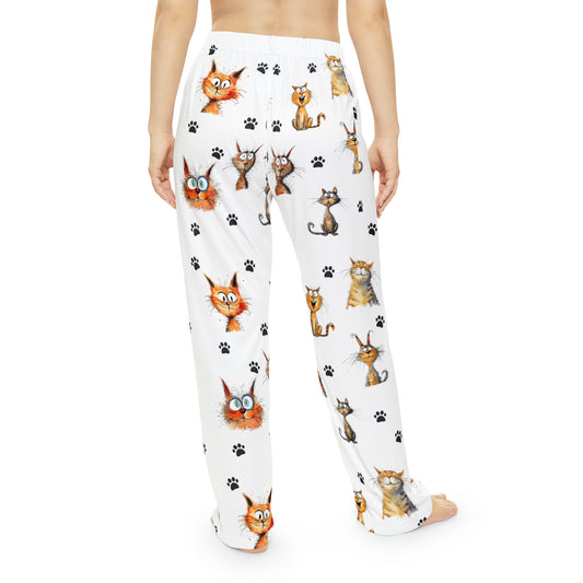 Funny Cats Women's Pajama Pants