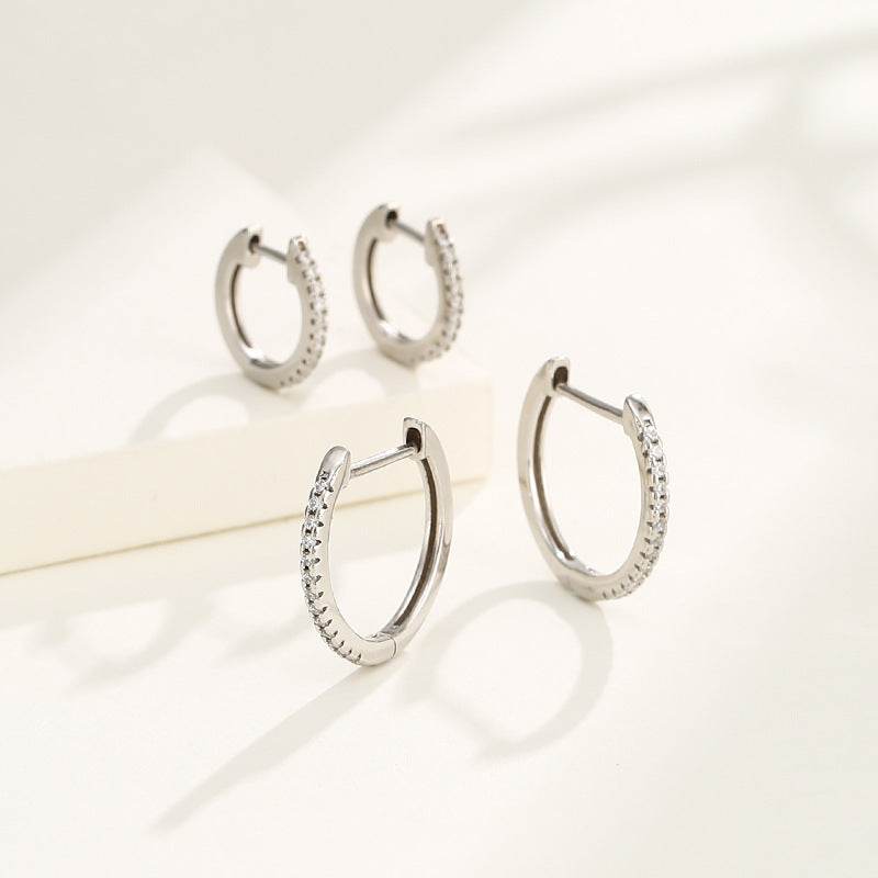 925 Sterling Silver Hoop Earrings - Shop Jobie