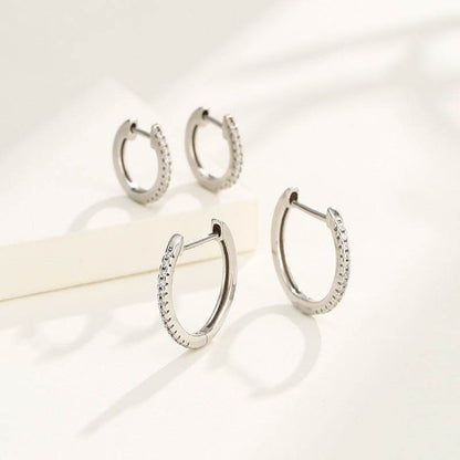 925 Sterling Silver Hoop Earrings - Shop Jobie