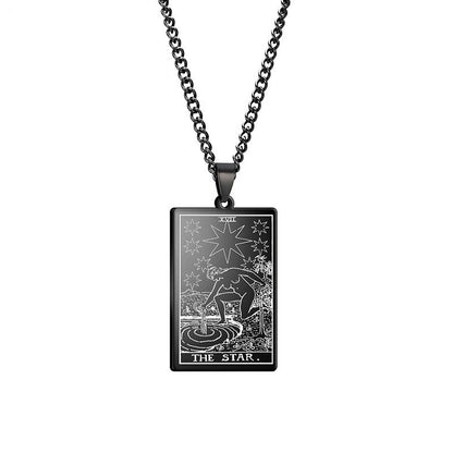 Tarot Stainless Steel Necklace