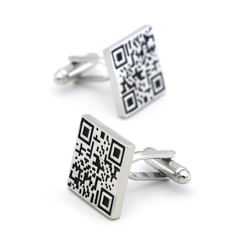 QR Code Cufflinks