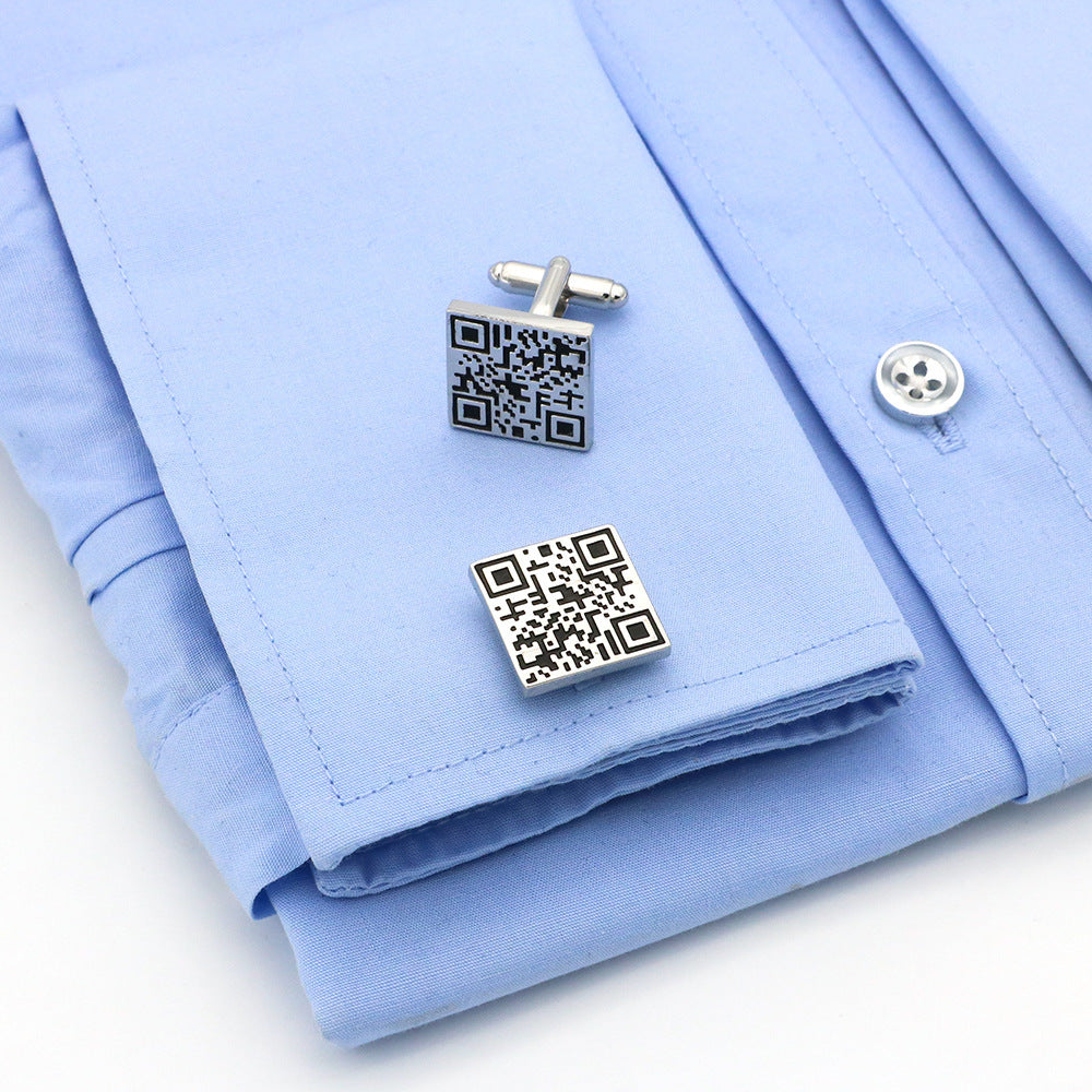 QR Code Cufflinks