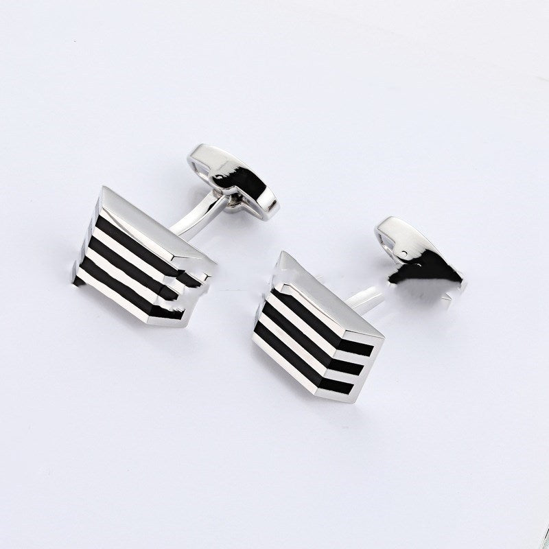 Black Opal Men's Cufflinks