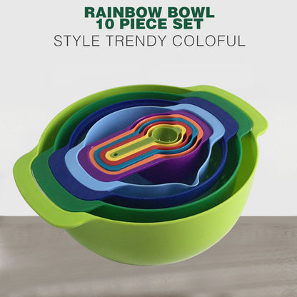 Rainbow Baking Bowl