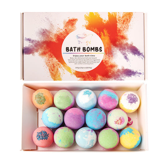 Bath Bombs 14-piece Gift Box