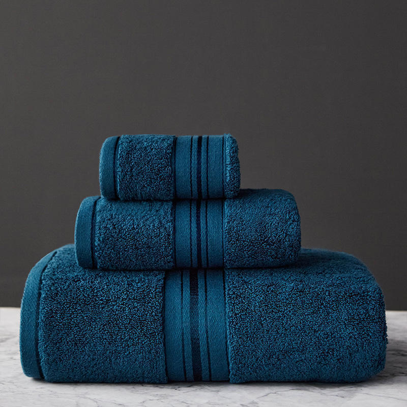 Thick Cotton Bath Towel Set