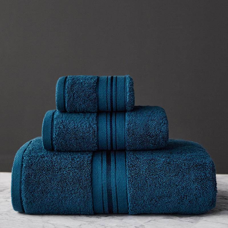 Thick Cotton Bath Towel Set - Shop Jobie
