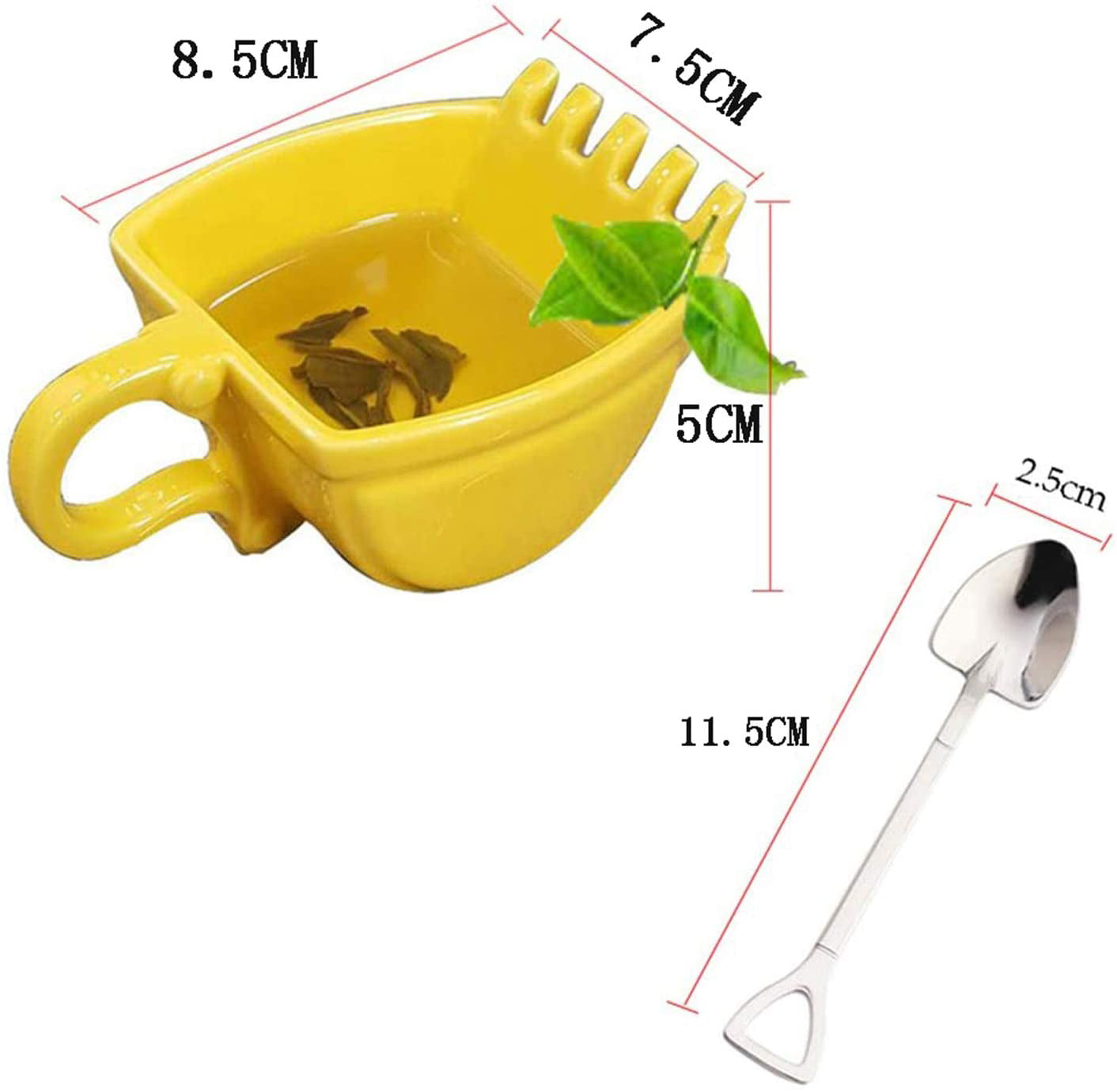 11.5oz Funky Digger Coffee Cup