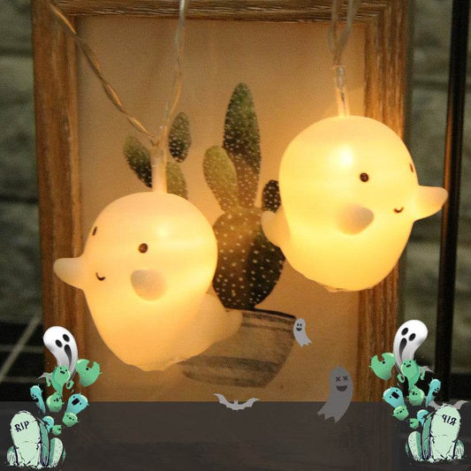LED Pumpkin & Ghost Light Strings - Shop Jobie