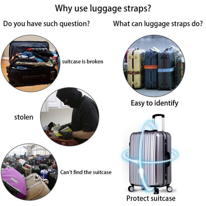 Adjustable Luggage Straps