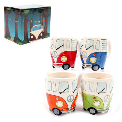 Retro VW-Bus Ceramic Mug