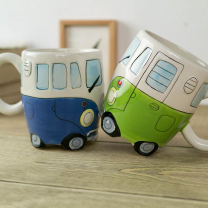 Retro VW-Bus Ceramic Mug