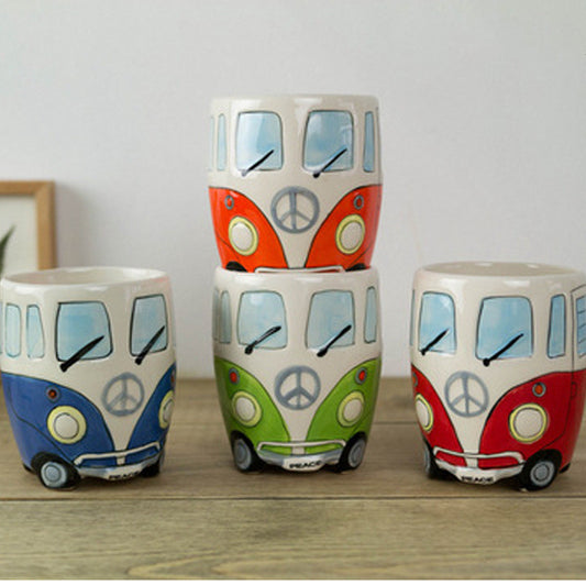 Retro VW-Bus Ceramic Mug