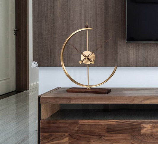 Walnut Copper Clock - Shop Jobie