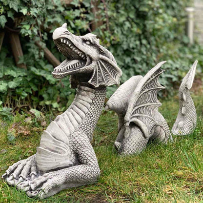 Large Dragon Garden Statue