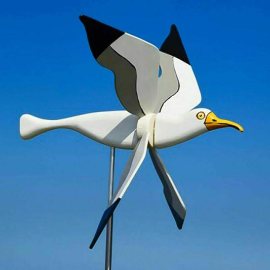 Wind Spinner - Wooden Farmhouse Bluebird - Shop Jobie