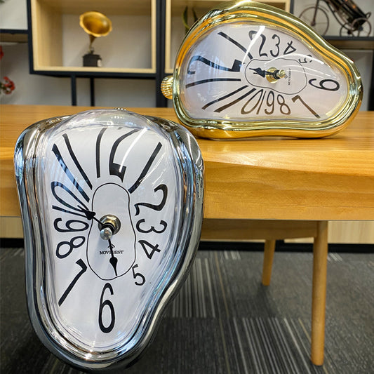 Surreal Melting Distorted Wall Clocks