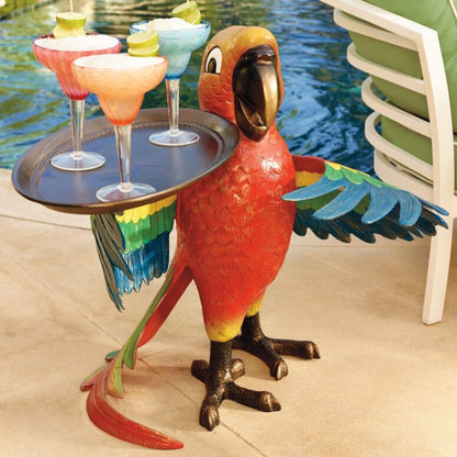 Parrot Wine Tray