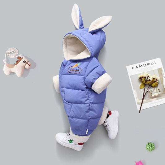 Hooded Rabbit Romper - Shop Jobie