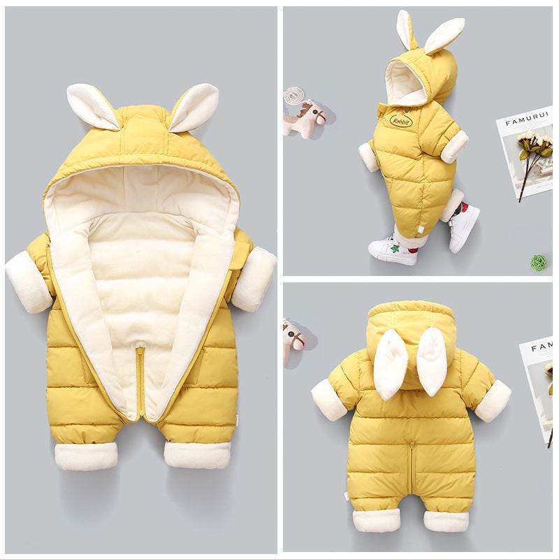 Hooded Rabbit Romper - Shop Jobie