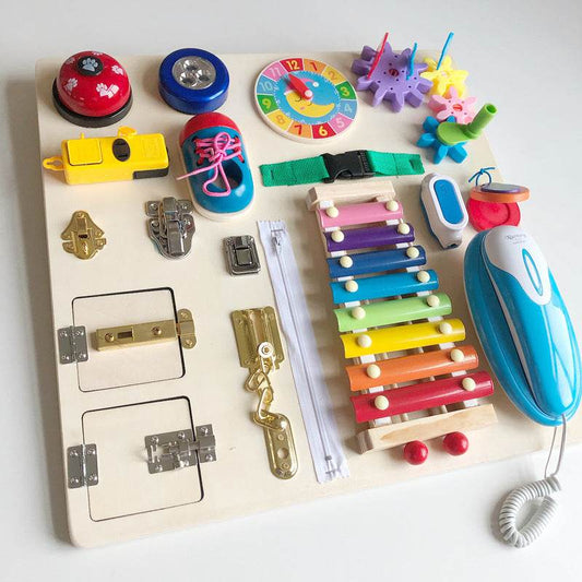 Montessori Busy Board - Shop Jobie