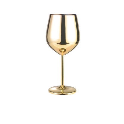 Elevate Your Sip Game - Stainless Steel Wine Goblet