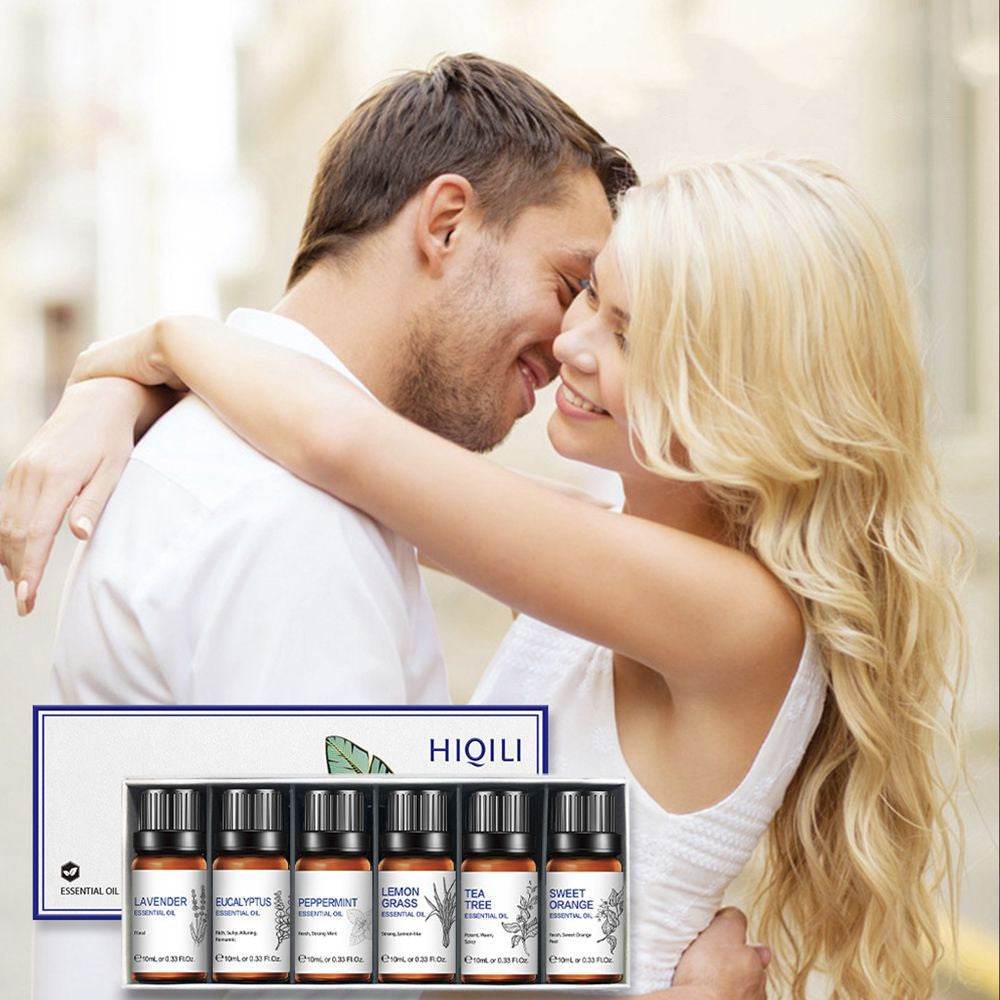 6 Piece Plant Essential Oil Aromatherapy Gift Set - Shop Jobie