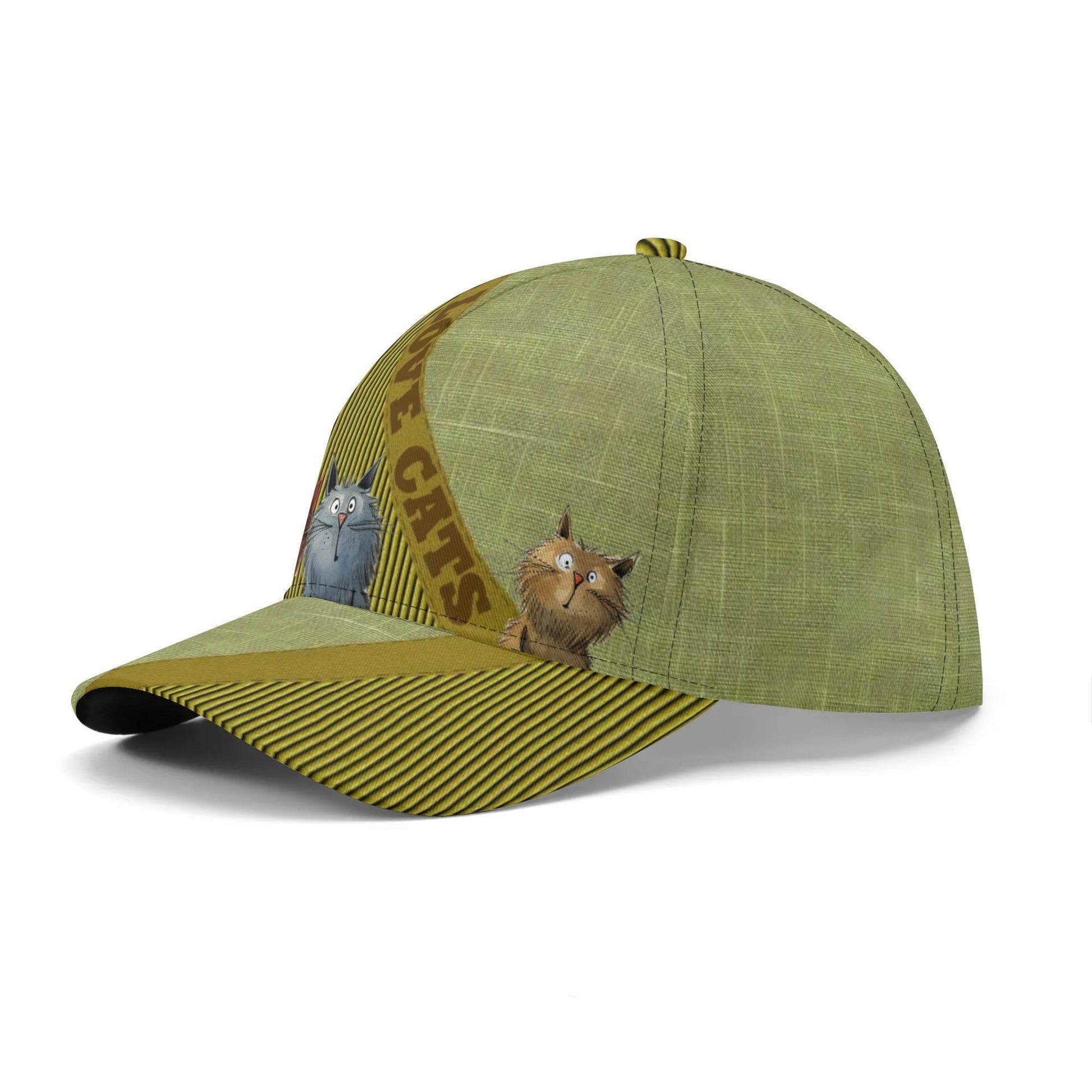 I Love Cats Baseball Hat - Shop Jobie