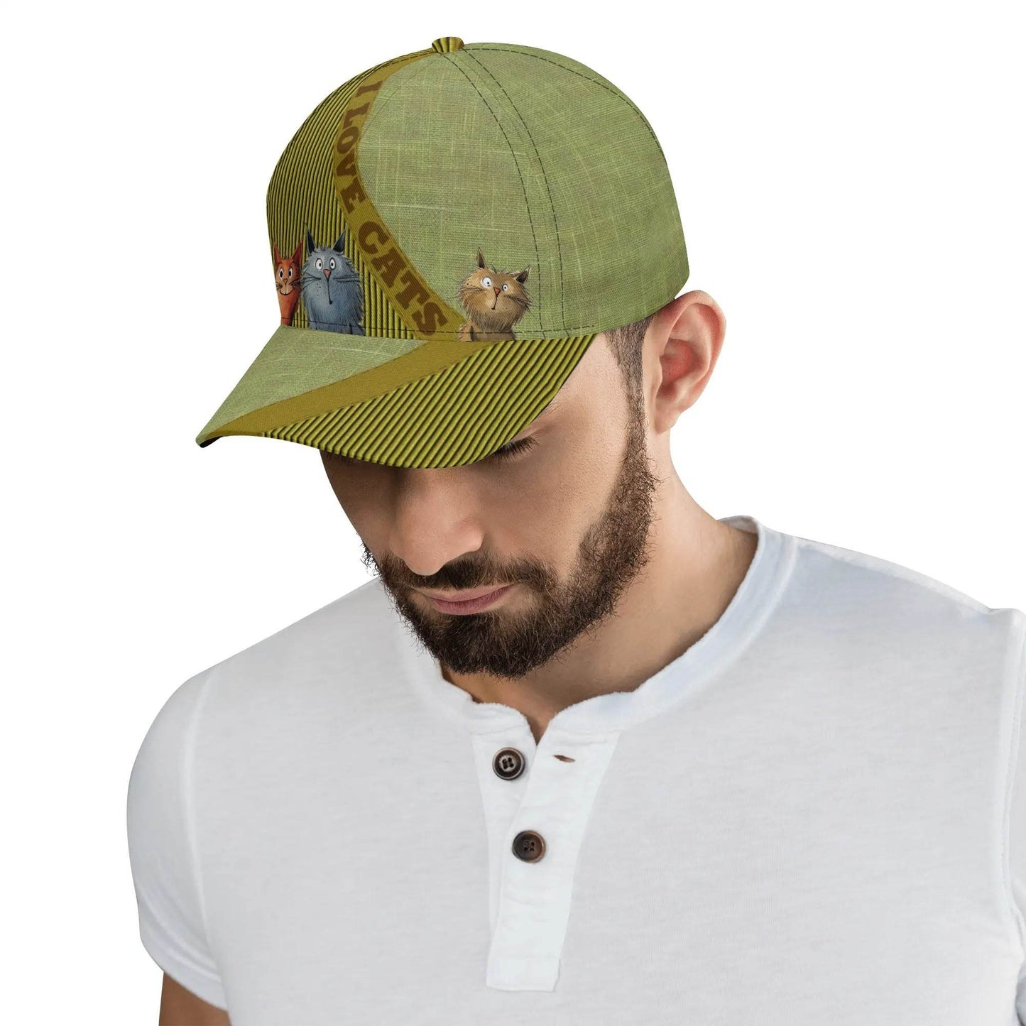 I Love Cats Baseball Hat - Shop Jobie