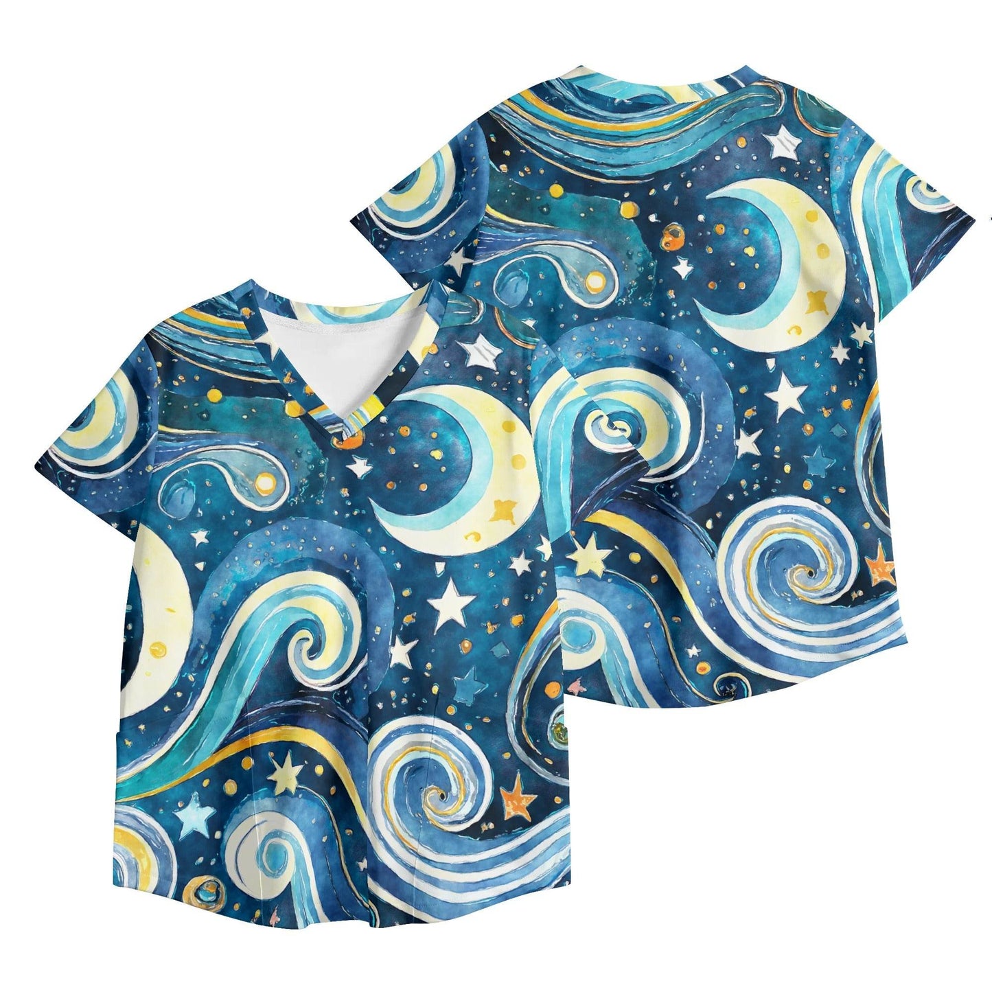 Designer Scrub Tops!