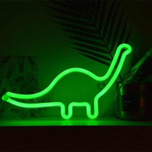 Whimsical LED Neon Wall Hanging Night Light - Shop Jobie