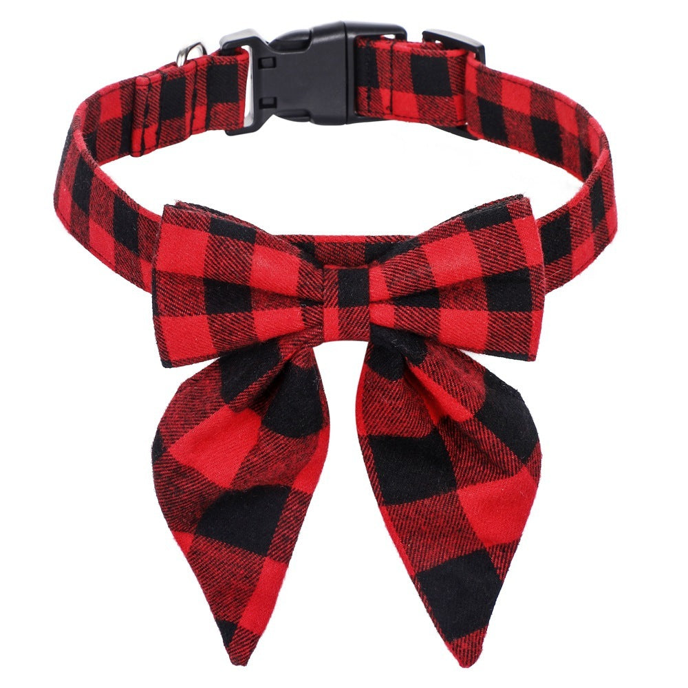 British Style Dog Collar Bow Tie