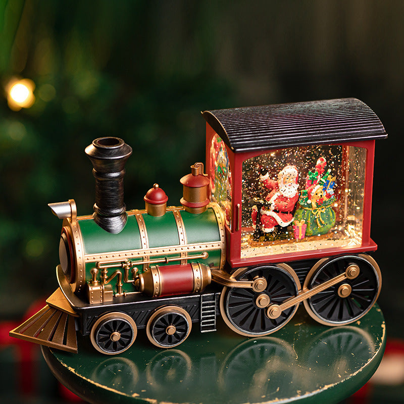 Christmas Train Music Box