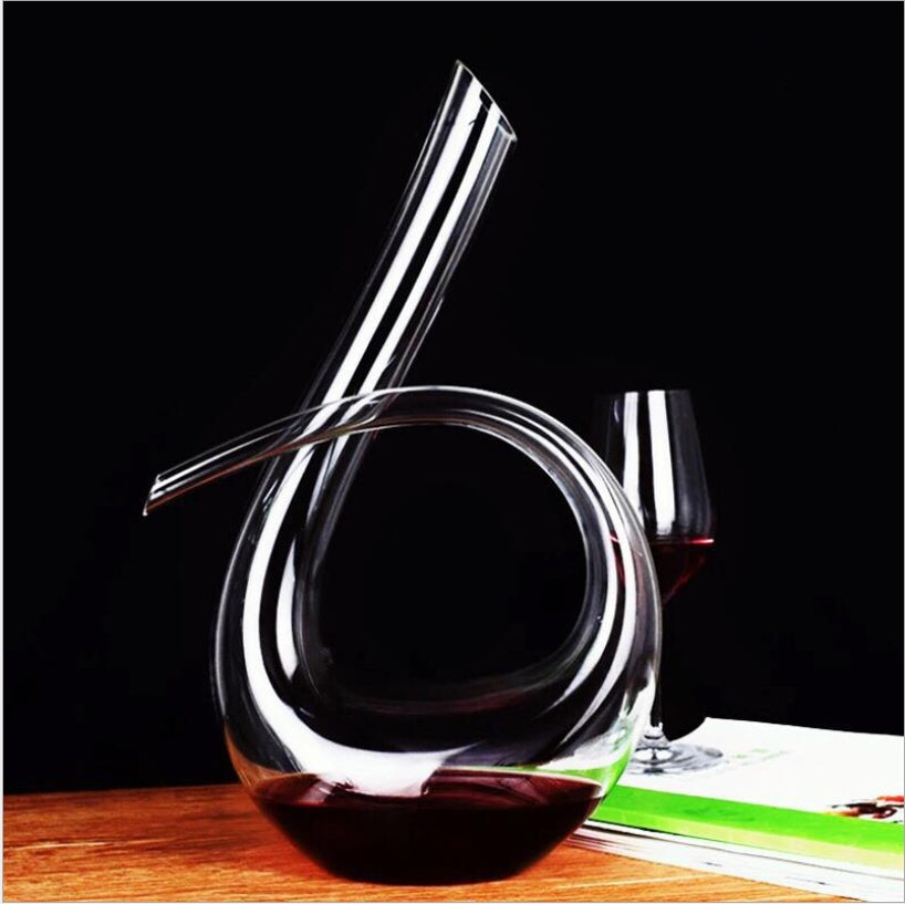 Abstract Wine Decanter