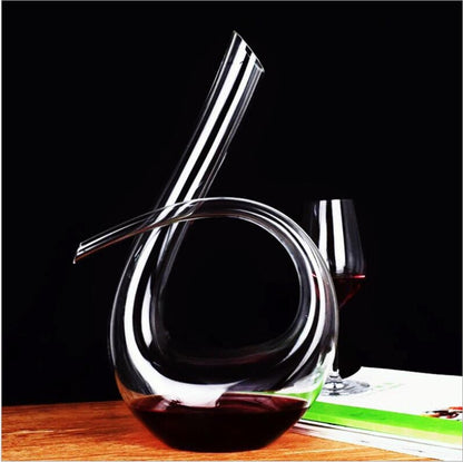 Abstract Wine Decanter