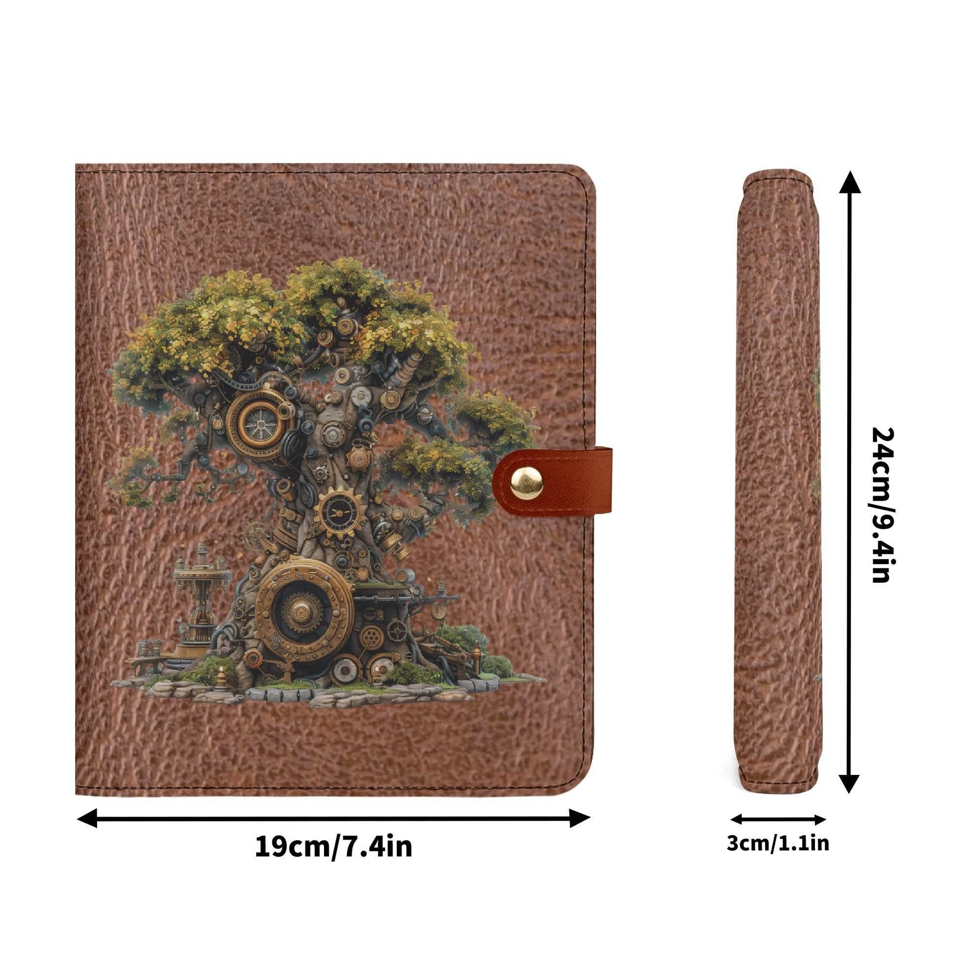 Steampunk Book Cover w/Pocket and Paper - Shop Jobie