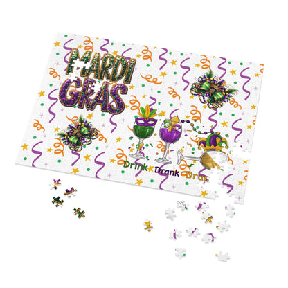 Mardi Gras Tin Puzzle