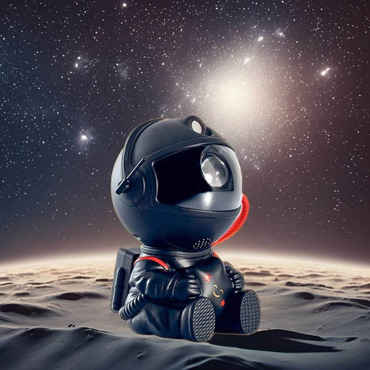Space Man Black Star Astronaut LED Projection Light - Shop Jobie