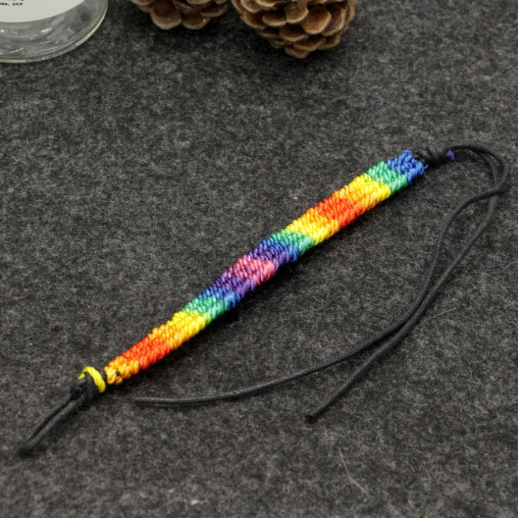 LGBT+ Seven Color Rainbow Bracelet