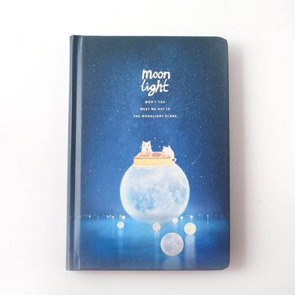 Lunar Night Hardcover Diary Book - Shop Jobie