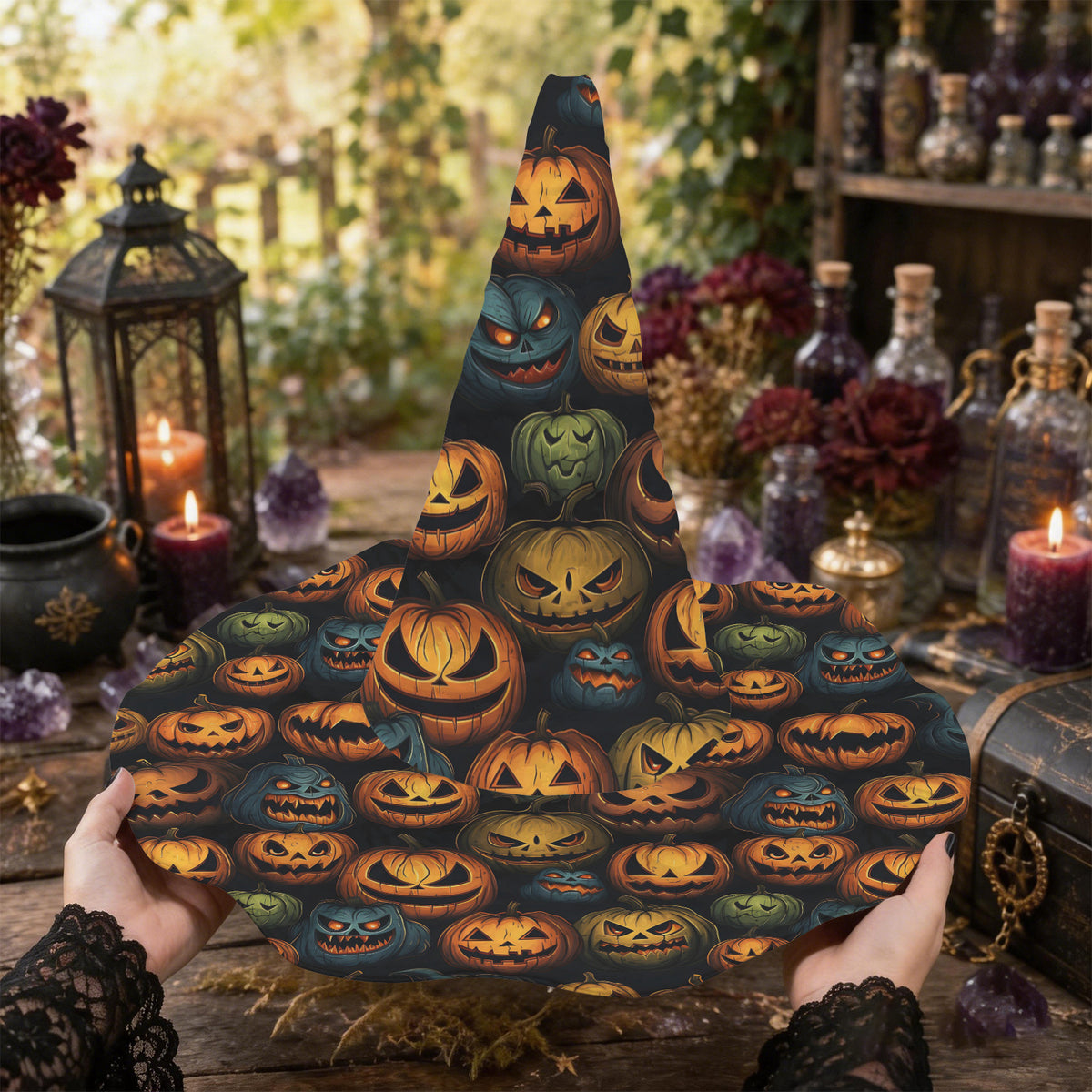 Quilted Witch Hat