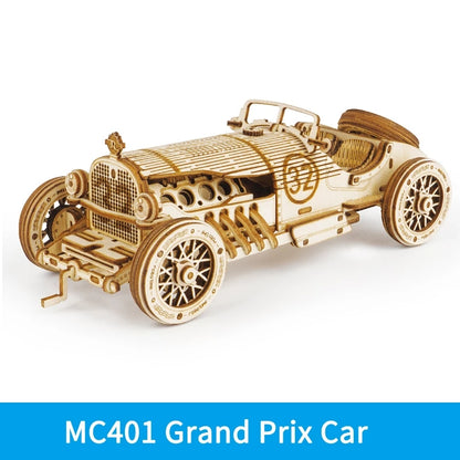 3D Wooden Puzzle DIY Kits - 308pc Cars & Locomotive