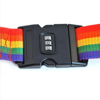 Rainbow Luggage Strap